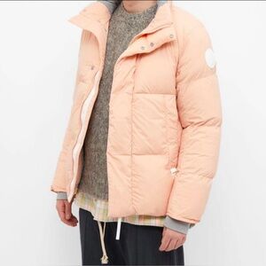 (NWT) Authentic Canada Goose Everett Puffer Pastels Orange Haze Small